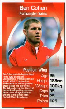 2003 Top Trumps England Rugby Heroes #NNO Ben Cohen Front